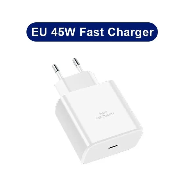45W Snel Voor Samsung Oplader S24 S23 S22 S21 Ultra S20 Fe Plus A54 A53 A 52S A51 Snel Opladen Usb Type C Kabel Telefoon Accesso
