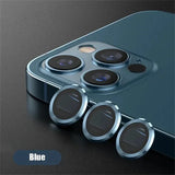 Metal Camera Lens Protector for iPhone, iPhone 11, 12, 13, 14, 15 Pro Max, 15, 14 Plus, 13, 12 Mini, Camera Glass, 2-3pcs 