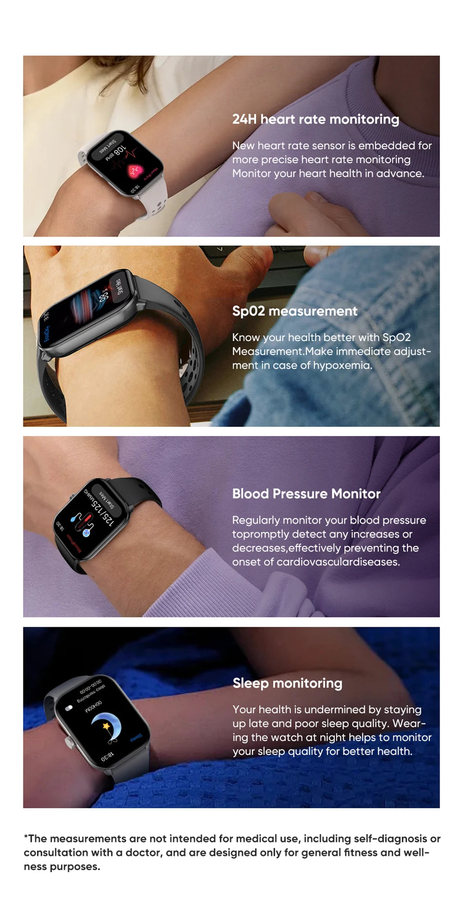Watch 5 Smart Watch Global Version Men Women HD AMOLED Screen Heart Rate Bluetooth Call GPS Track Waterproof Sports Smartwatches
