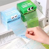Mr. Paper 6Style 105Sheets/roll Pull-out Sticky Notes Student Stationery Sticky Notes Transparent Color Sticky Notes