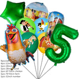La Granja Zenon Farm Birthday Party Decoration, Paper Plates, Cup, Napkin, Tablecloth, Balloon, Hanging Swirls, Banner, Birthday 