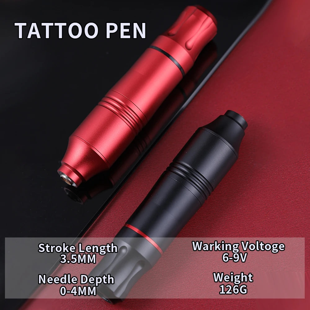 Wireless Tattoo Kit Power Pen Motor Tattoo Tattoo Pen Set Professional Motor Tattoo Machine Tattoo Set Secant Fog Tattoo Machine