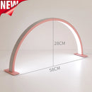 48W Half Moon Lamp For Nail Desk Dimmable 3000K-6000K Makeup Manicure Beauty Salon Touch Switch LED Light Half Moon Nail Lamp