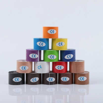 Sports Waterproof Kinesiology Tape Stickers Athletic Bandage Muscle Recovery Protector Strapping Pain Relief Tennis Gym