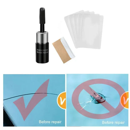 Carro pára-brisa rachado ferramenta de reparo, Auto vidro Nano Repair Fluid, Janela Scratch Restaurar, DIY Acessórios, Nova atualização