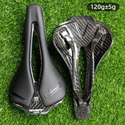 RYET Bicycle Saddle Ultralight Racing Bike Full Carbon Bike Seating Saddles 115g 7x9mm Road Sports Cushion Cycling Accessories