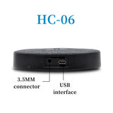 HCSTVCON Microphone Omnidirectional Video Conference Mini Portable 360° Voice Pickup USB Plug for Meeting Business Online Live