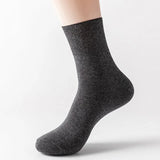 5 Pairs Plus Size EUR 45-50 Prevent Varicose Veins Socks Mens Diabetics Patients Cotton Loose Mouth Sock Man Women Comfort Meias