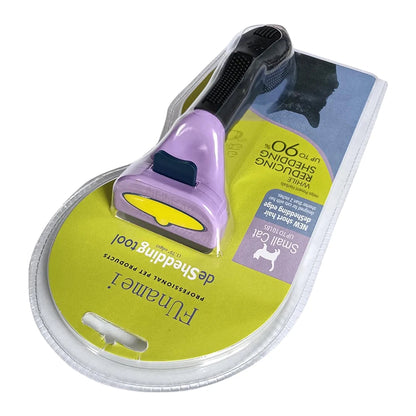 Peines para quitar el pelo de mascotas y gatos, cepillos de aseo para perros y gatos, peines de masaje para la caída del pelo, cepillo de limpieza y desenredado para recortar el pelo de mascotas.