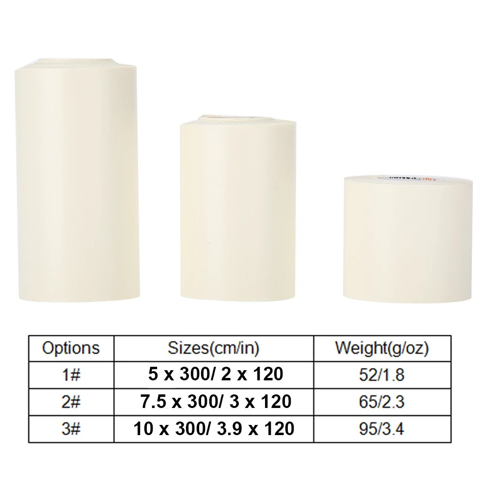 7.5*300cm Medical Waterproof Adhesive Foam First Aid Microfoam Tape Adjust Sports Cohesive Bandage Underwrap Elastic Fixed Tape