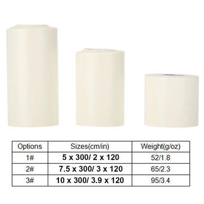 7.5*300cm Medical Waterproof Adhesive Foam First Aid Microfoam Tape Adjust Sports Cohesive Bandage Underwrap Elastic Fixed Tape