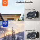 4/6/8LED Solar Wall Spotlight Outdoor Upper And Lower Lighting Solar Powered Waterproof Streetlight for Balcony Courtyard Garden