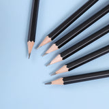 12PCS Woodcased Pencils with Eraser Pre-sharpened HB Lead Graphite Pencils for Students Adults School, Office