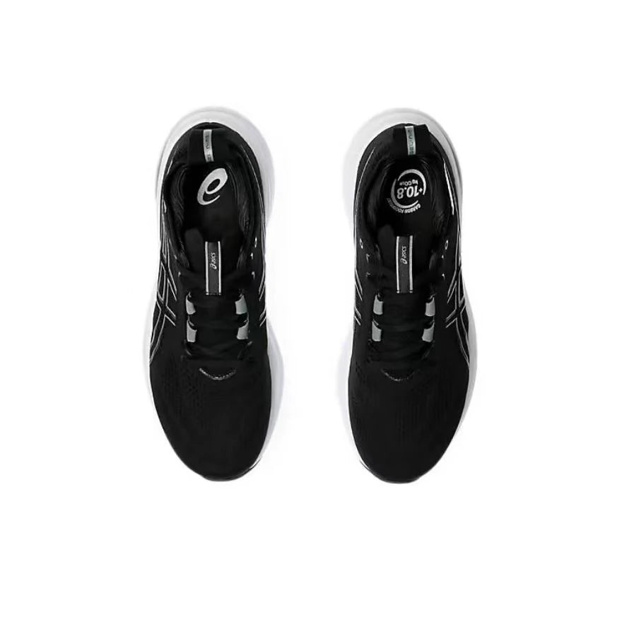 Original Asics Nimbus 26 Running Shoes Men Cushion Stability Asics Sports Shoes Unisex Sneakers White