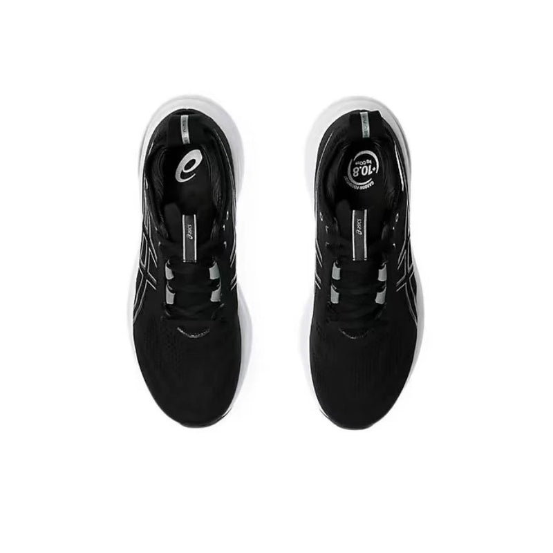 Zapatillas de running Asics Nimbus 26 originales para hombre, amortiguación, estabilidad, deportivas Asics unisex, color blanco