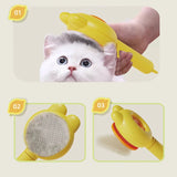Cat Combing Special Rabbit Ear Comb To Floating Hair Needle Comb Pet Comb Easy Hair Removal And Massaging Brush Multifunctional
