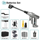 200Bar 6 IN 1 Brushless High Pressure Car Washer Gun Electric High Pressure Washer for Garden Tool Makita 18V Battery