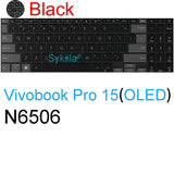 Keyboard Cover for ASUS Vivobook Pro 15 15X OLED GO S S15 N6506 S5507 S5506 M5506 X1505 M1505 K3504 Silicone Protector Skin Case