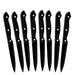 8pcs black