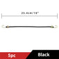 5/10PCS Elastic Luggage Strap with Fixed Socket Small Hook 4mm Latex Mini Rope for Camping Fixed Elastic Cord Accessory
