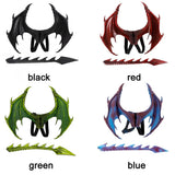 Animal Cosplay Dragon Costume Purim Christmas Gift Carnival Party Cosplay Set Wing and Tail Faucet Costume