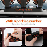 Car Fan 360° Adjustable 3 Head Air Fan Automotive Electric Fan USB/12V/24V Fan 2 Speeds Car Silent Fan For Home Desk Office&amp;Car
