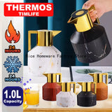 Stainless steel hot water bottle thermos vacuum insulation warm pot Inox Coffee Carafe Thermal Termo para mate carrafa termica