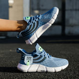 Men's Casual Sneakers Summer Breathable Sport Shoes Lightweight Outdoor Mesh Running Shoes Athletic Jogging Tennis Walking Shoes