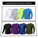 Camiseta transpirable de secado rápido, camisetas deportivas, ropa de entrenamiento, camiseta de manga larga para hombre, accesorios de gimnasio para correr de otoño, fitness para hombre.
