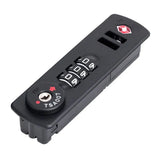 Padlock Luggage Weatherproof Anti-theft Safely Code Lock TSA Customs Lock 3 Digit Combination Lock TSA21123 Password Lock