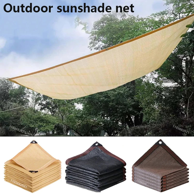 Garden sunshade net, UV protection, outdoor pergola, sunshade, swimming pool sunshade, plant canopy