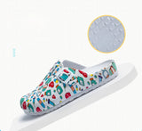 Print Medical Clogs Slip Resistant Doctor and Nurse Slippers Ultra Light Dentist Veterinary Footwear Premium Surgical Shoes YC-1
