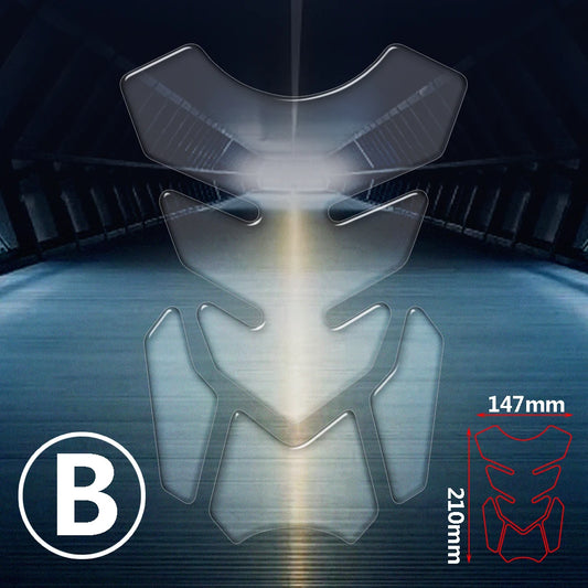Transparent Resin Tank Pad Protector Universal for Motorbike for Kawasaki Honda CBR Suzuki GSXS GSXR Yamaha etc