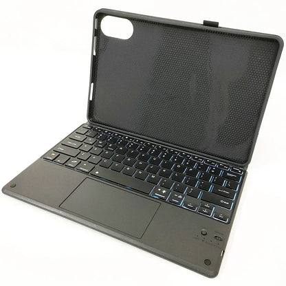 Trackpad Backlit Bluetooth Keyboard Case For Xiaomi Redmi Pad Pro 12.1 Inch Funda Tablet Case Spanish Keyboard Cover Portuguese