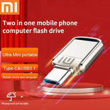 Original XIAOMI USB Flash Drive 2TB Metal USB U Disk Flash Drives High Speed Pendrive 1TB Portable USB Memory Drive Accessory