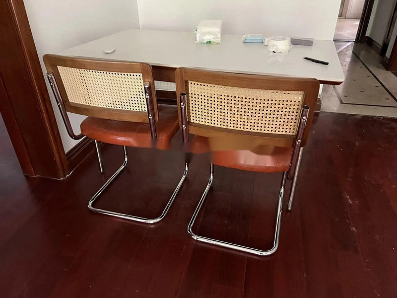 Kitchen Office Outdoor Dining Chairs Modern Luxury Salon Relax Cesca Chair Restaurant INS Sillas Para Comedor Furniture WK50DC