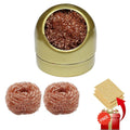Soldering Iron Tip Cleaner Desoldering Cleaning Ball Welding Soldering Iron Mesh Filter Metal Wire Stand Steel Ball Tin Remover
