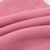 Bufanda cálida de invierno 2023 para mujer, de punto, con anillos de felpa, lisa, para hombre y mujer.