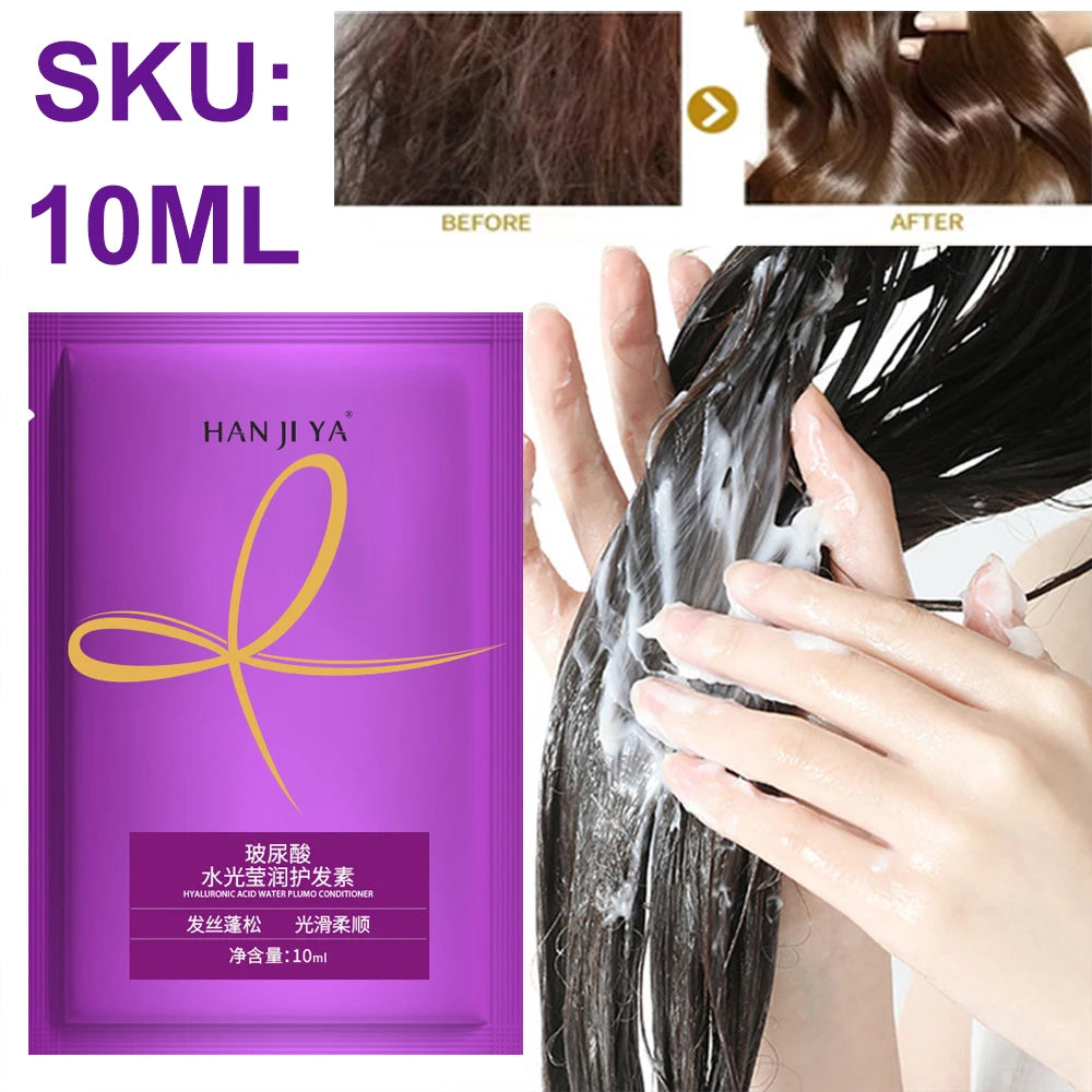 Roxo reparação máscara de cabelo queratina nutritivo profundo seco encrespo danificado tratamento colágeno mágico 5 segundo macio brilhante cuidados 200ml