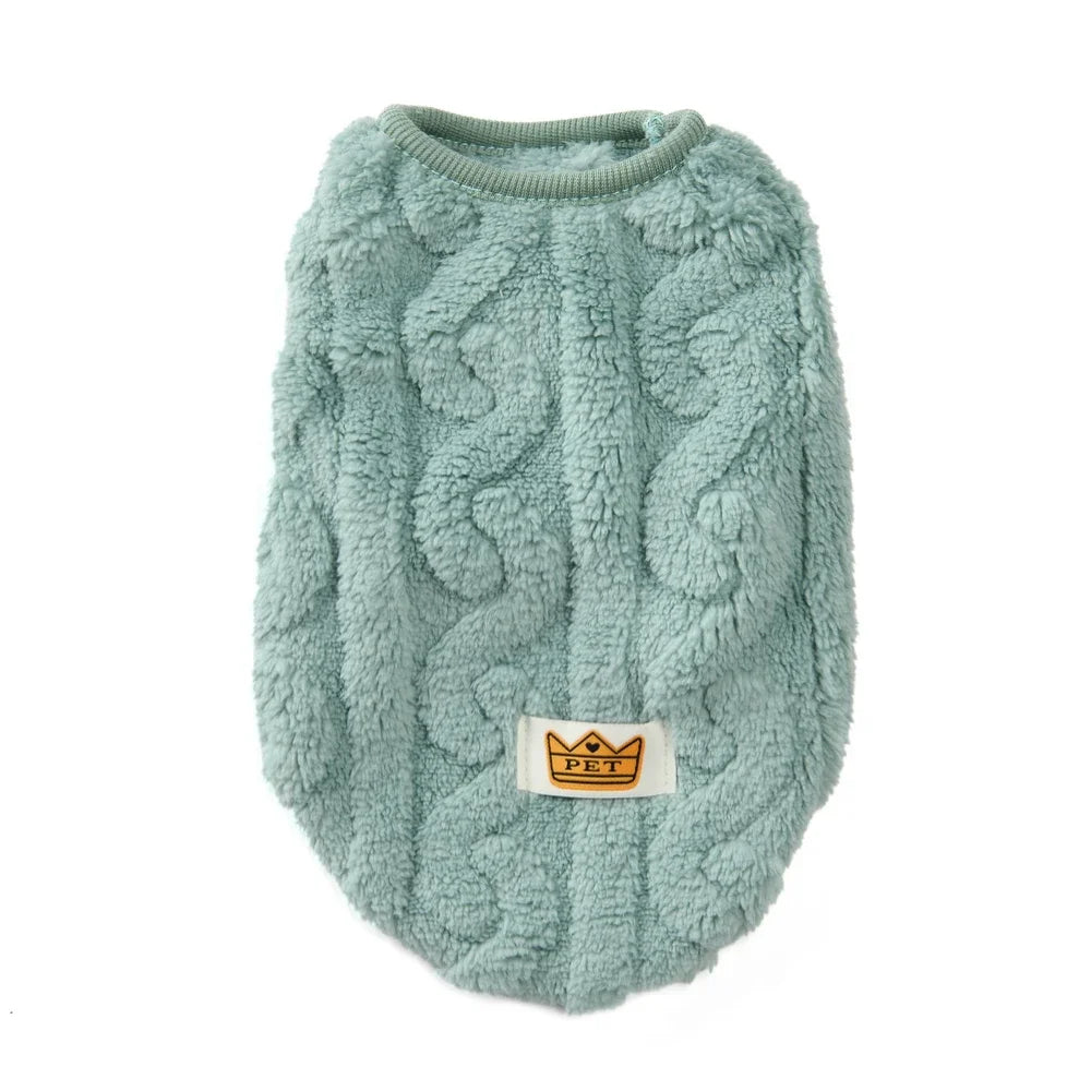 Autumn Winter Pet Cat Clothes Soft Fleece Vest Sweater For Small Dogs Cute Puppy Kitten Pullover Jacket Sphynx Cats Costumes