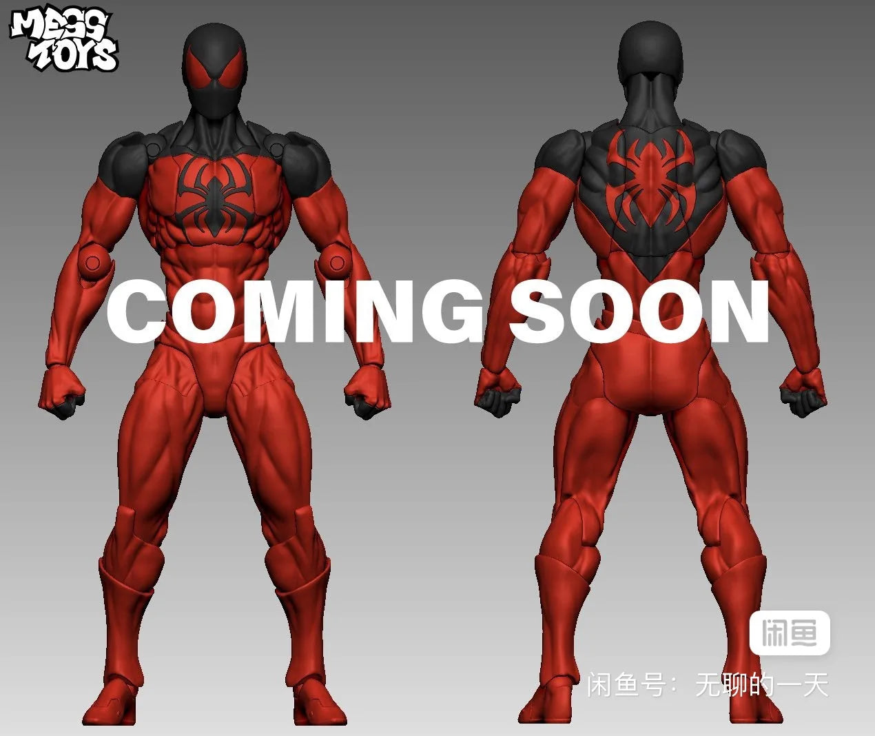 Mess Toys Spiderman Action Figure Black Neighbor Symbiote Spider-Man Figures CT Toys Black Red Spider-Man Figurine Kids Toys