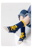 5 Pairs Pikachu Kids Socks Kawaii New Fall Winter Cartoon Boy Children Mid-calf Socks Cotton Sock for Boys Gifts