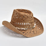 Summer Hand-Woven Straw Hat for Women Shell Decoration Holiday Beach Sun Hat Panama Hat for Women