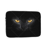 Black Cat Laptop Bag Tablet Notebook Case For Hp Dell Lenovo Computer For Macbook Air Pro Retina 10-17 Sleeve