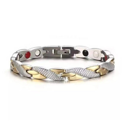 Pulsera magnética de terapia con diseño de dragón para mujer y hombre.