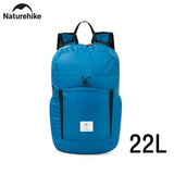 Naturehike New Camping Backpack 30L Large Capacity Portable Foldable Waterproof Shoulder Bag Outdoor Travel Hiking Picnic Bag