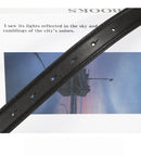 1Pcs Women's Retro Belt Alloy Buckle Fashion Belt Casual Jeans Belt High End Long Skirt Pants Belt