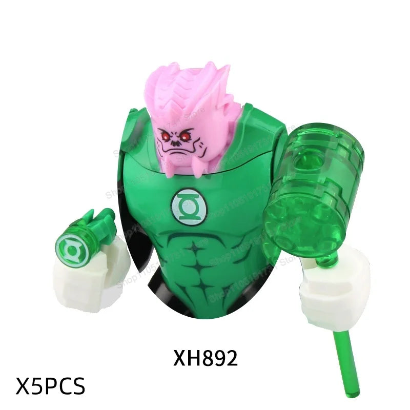 Movie Game Mini Action Figures Big Size Building Block Mecha Assembled Accessories Figure Building Block Toy For Children Gifts