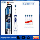 Oral B Sonic Electric Toothbrush Battery Powered 2D Rotating Tooth Brush Oral Hygiene Dental Teeth with Replaceable Heads