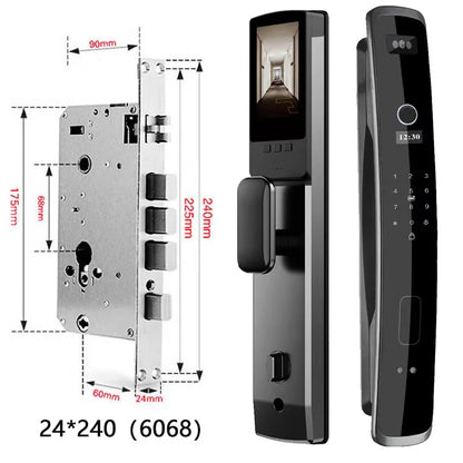 Wishome Biometric Recognition Smart Door Lock remote control Fingerprint Password IC Card APP Wifi Lock Unlock